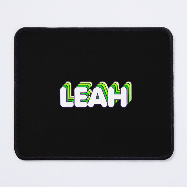 Item preview, Green Layers Leah Name Label (Black) designed and sold by NormadWorld.