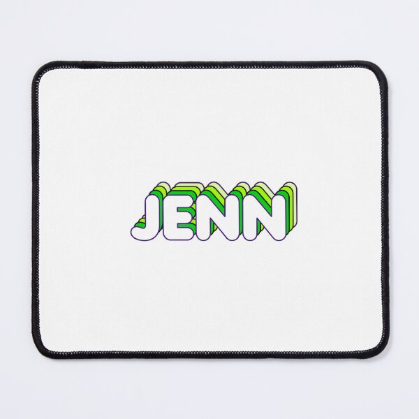 Item preview, Green Layers Jenn Name Label designed and sold by NormadWorld.