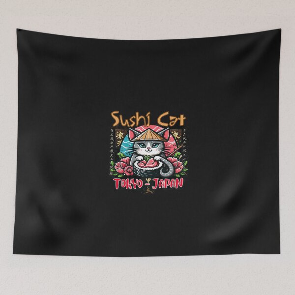 Item preview, Sushi Cat 2 of a collection of 3 (First Original Design) designed and sold by 3 CITIES.