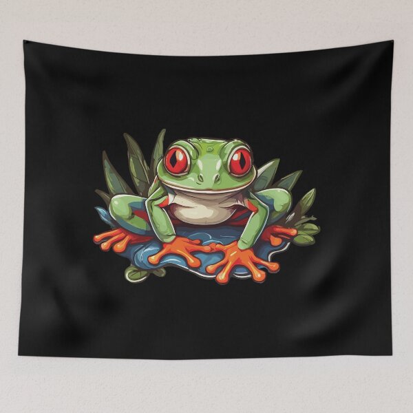 Item preview, Red Eyed Tree Frog designed and sold by Getup-clothing.