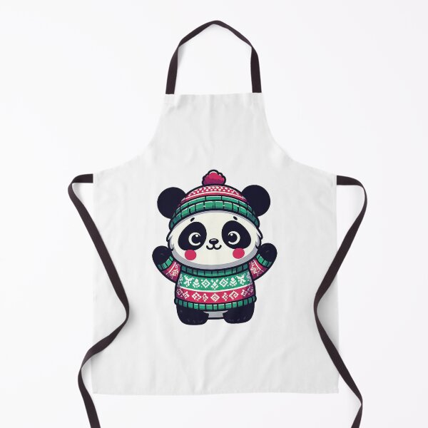 Item preview, cute panda in ugly xmas sweater designed and sold by ffkj09.