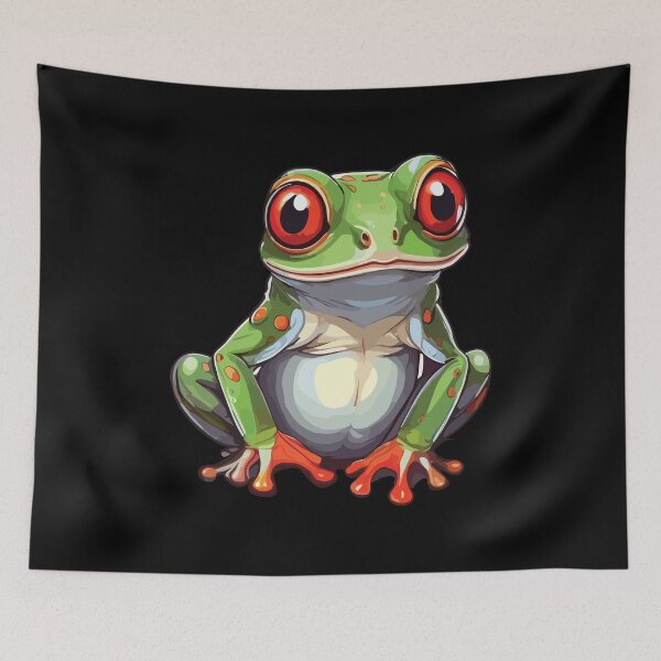 Item preview, Red Eyed Tree Frog designed and sold by Getup-clothing.