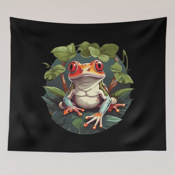 Item preview, Red Eyed Tree Frog designed and sold by Getup-clothing.