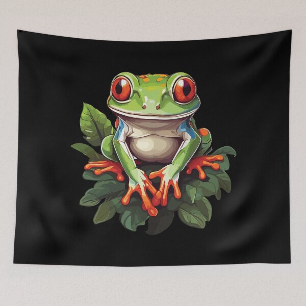 Item preview, Red Eyed Tree Frog designed and sold by Getup-clothing.