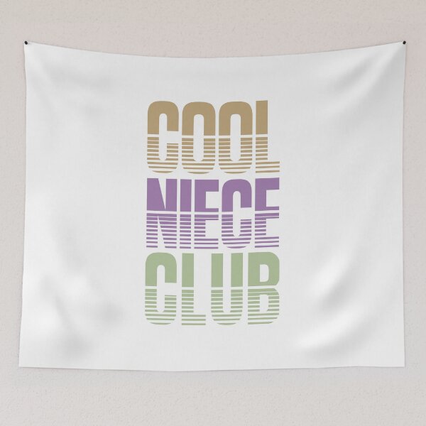 Aperçu de l'œuvre Cool Nièce Club | Appariement familial créée et vendue par 4TeeToo.