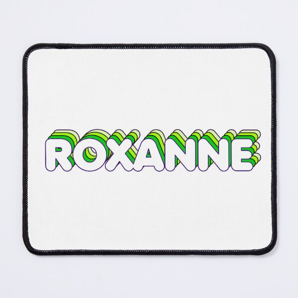 Item preview, Green Layers Roxanne Name Label  designed and sold by NormadWorld.