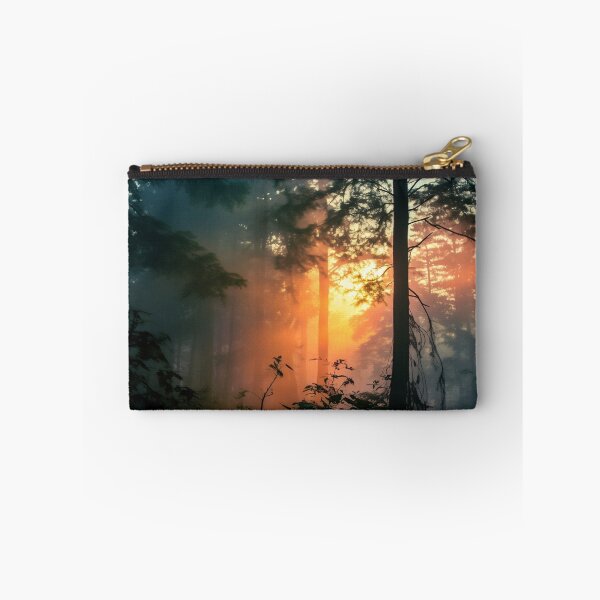 Item preview, Misty forest at sunset long exposure - Landscape photography designed and sold by TheArtistOf2022.
