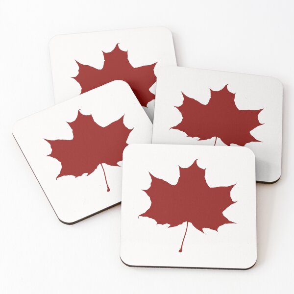 Item preview, Red maple leaf design designed and sold by bvdesignart.