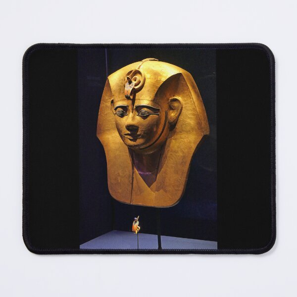 Item preview, vr 3524/ finition 2023 - 57 -  Ramsès II - Masque en bois plaqué or du cerceuil de d'Aménétopé - Okaio Créations  Olavia-Olao designed and sold by o.okaïo.