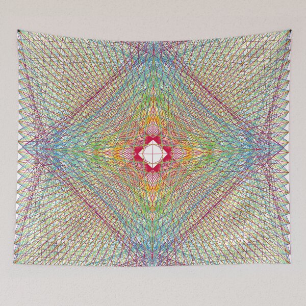 Item preview, Rectangular Pattern #4 Morph C [13796-RYGCBP-WB] designed and sold by LottMultimedia.