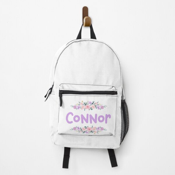 Item preview, Purple Flower Connor Name Label designed and sold by NormadWorld.