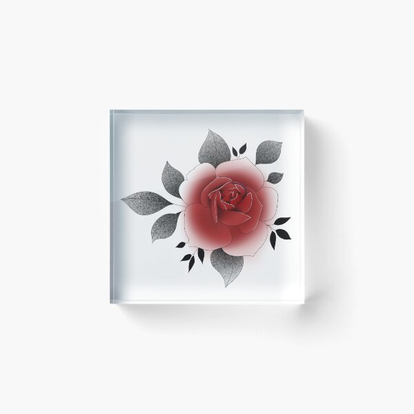 Item preview, a red rose designed and sold by Surreal Ilustra.