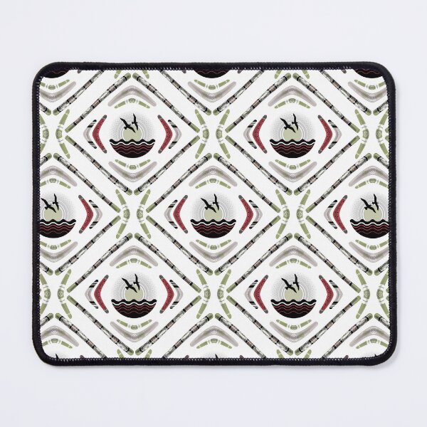 Item preview, Australia day- Boomerangs and Didgeridoos [Ivory] designed and sold by Carina Parry Studios.