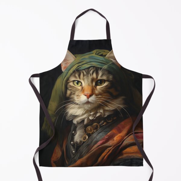 Item preview, Rembrandt Style Cat designed and sold by whitecat23.