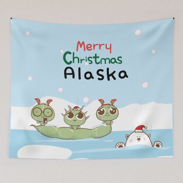 Item preview, Christmas is coming in Alaska designed and sold by mimiforest.