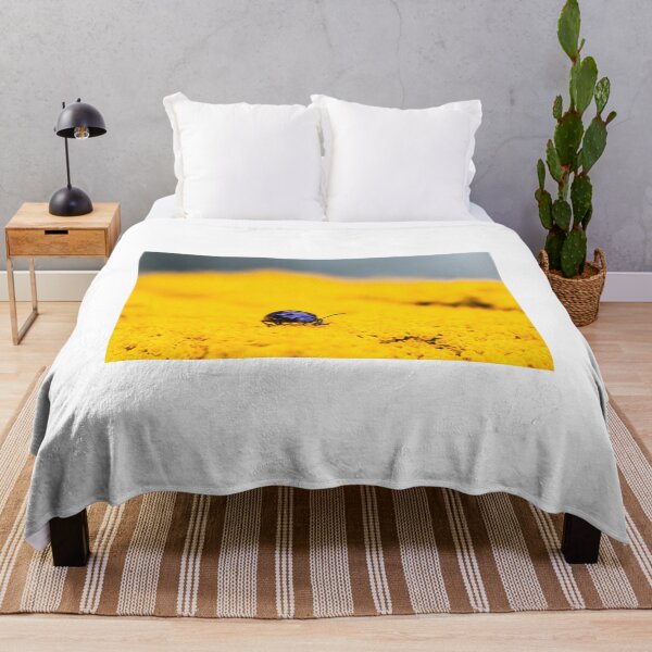 Item preview, Blue bug in yellow designed and sold by Annika Westgeest.