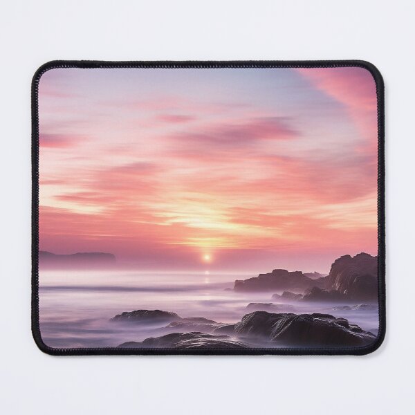 Item preview, Rocky tropical beach at sunset - Landscape photography designed and sold by TheArtistOf2022.