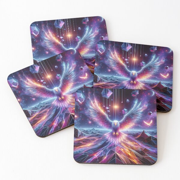 Item preview, Stellar Neon Majesty: Eagle's Flight designed and sold by Nick Seidel.