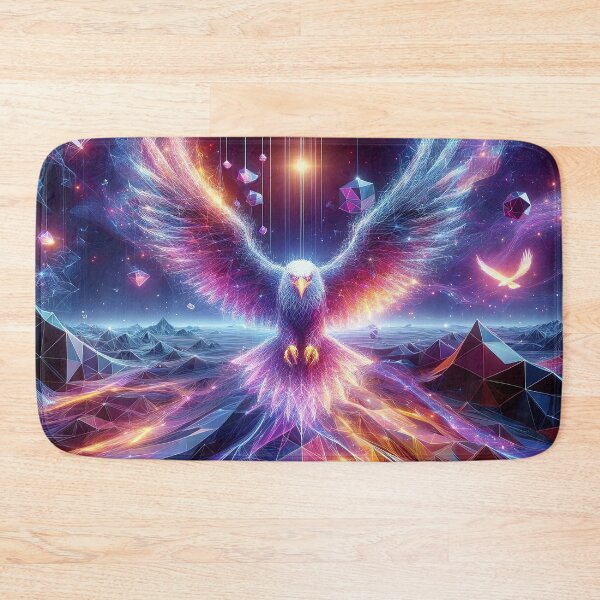 Item preview, Stellar Neon Majesty: Eagle's Flight designed and sold by Nick Seidel.
