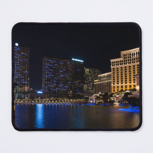 Item preview, Las Vegas Bellagio and Cosmopolitan after the Famous Fountain Show designed and sold by Georgia Mizuleva.