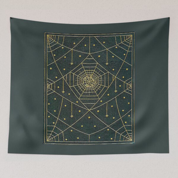 Item preview, mystical spiders web- vintage book cover. designed and sold by stevepaint.