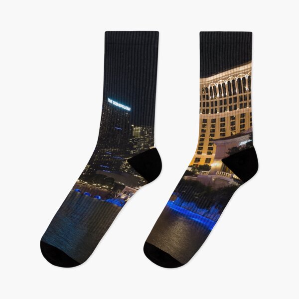 Item preview, Las Vegas Bellagio and Cosmopolitan after the Famous Fountain Show designed and sold by Georgia Mizuleva.