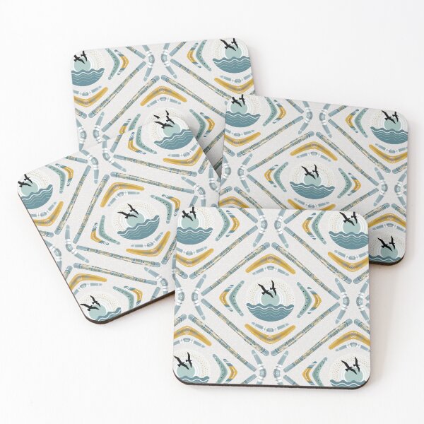Item preview, Australia Day - Boomerangs and Didgeridoos [YBW] designed and sold by Carina Parry Studios.