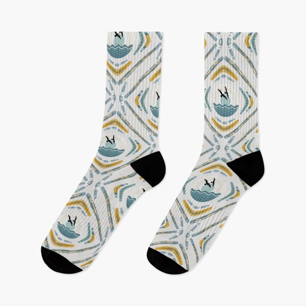 Item preview, Australia Day - Boomerangs and Didgeridoos [YBW] designed and sold by Carina Parry Studios.
