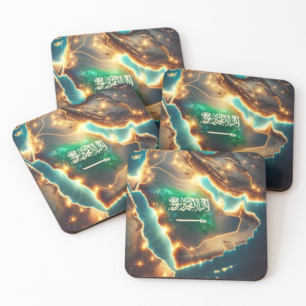 Item preview, Luminous Legacy Saudi Arabia's Radiant Map designed and sold by Nardaz.