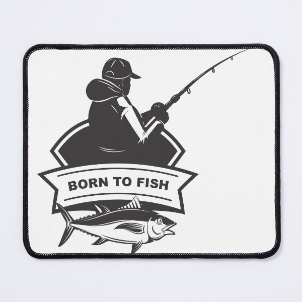 Item preview, Born to fish t-shirt designed and sold by pelucaa.