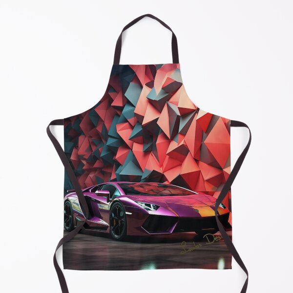 Item preview, Geometric Velocity: Lavender Lamborghini Dreams designed and sold by LaabsDesign.