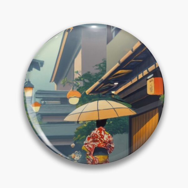 Item preview, Quiet Morning in Gion designed and sold by ArtsDestination.