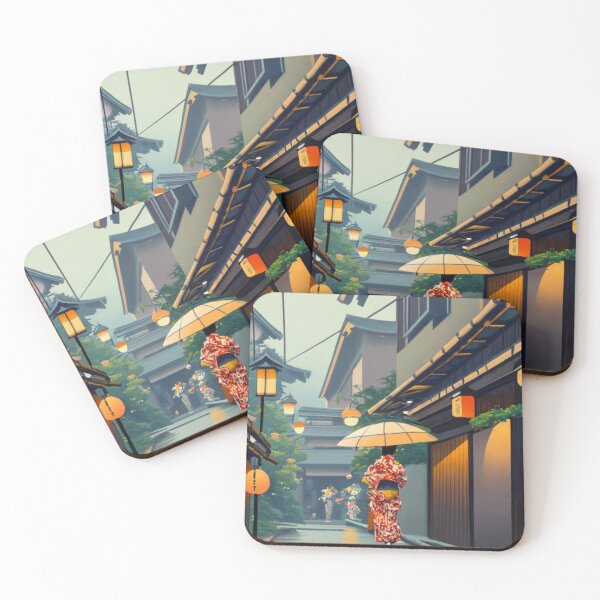 Item preview, Quiet Morning in Gion designed and sold by ArtsDestination.