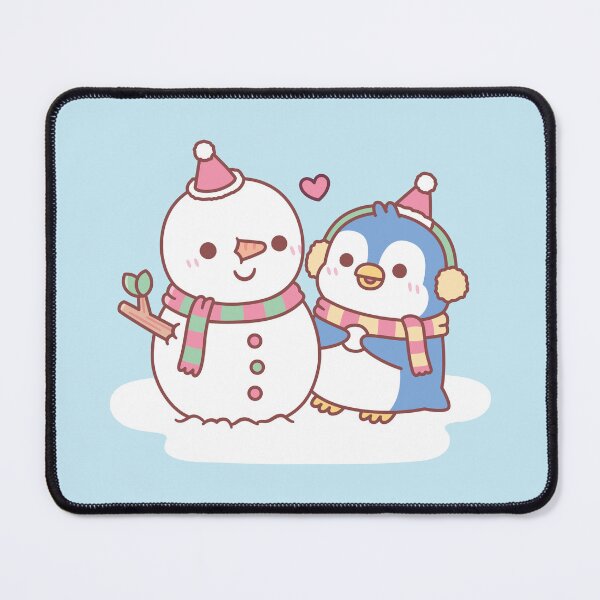 Item preview, Cute Penguin Building A Snowman designed and sold by rustydoodle.