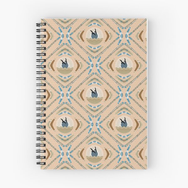 Item preview, Australia day- Boomerangs and Didgeridoos [Coffee cream] designed and sold by Carina Parry Studios.