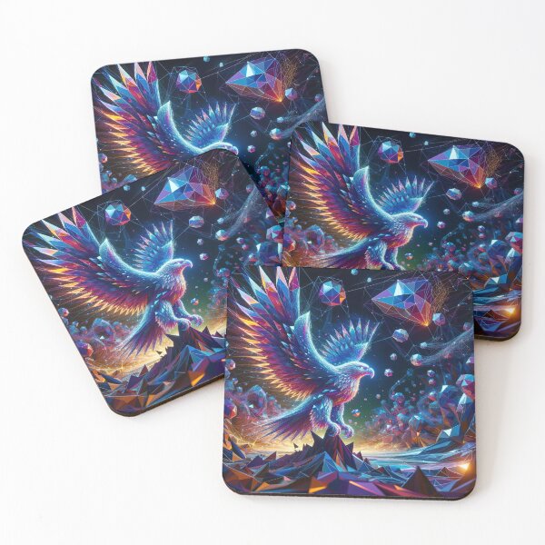 Item preview, Neon Phoenix: Resurgence in Geometry designed and sold by Nick Seidel.