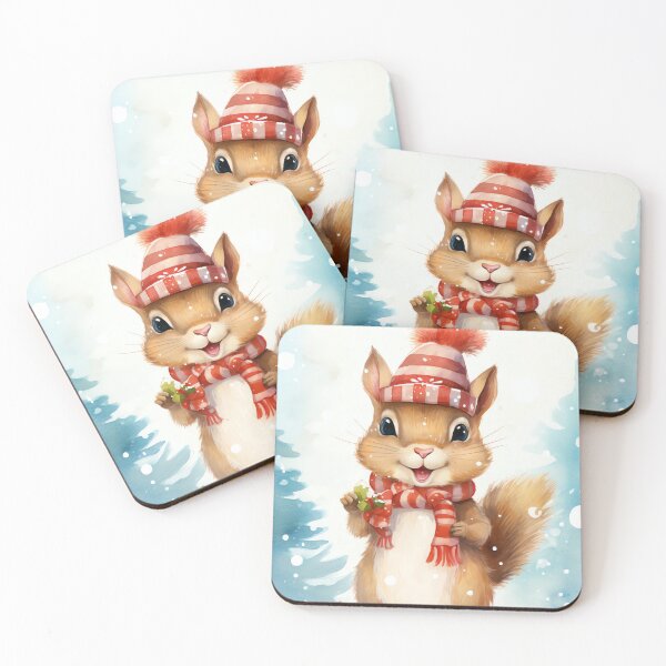 Item preview, Festive Nutcracker Squirrel designed and sold by cute-animals99.