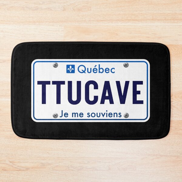 Item preview, TTUCAVE Quebec Funny Car License Plate Je Me Souviens designed and sold by Quebec-Shop.