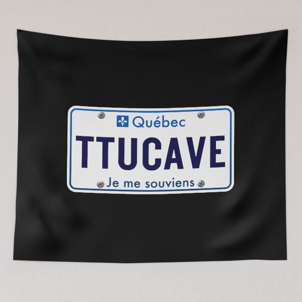 Item preview, TTUCAVE Quebec Funny Car License Plate Je Me Souviens designed and sold by Quebec-Shop.