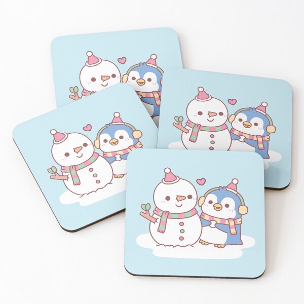 Item preview, Cute Penguin Building A Snowman designed and sold by rustydoodle.