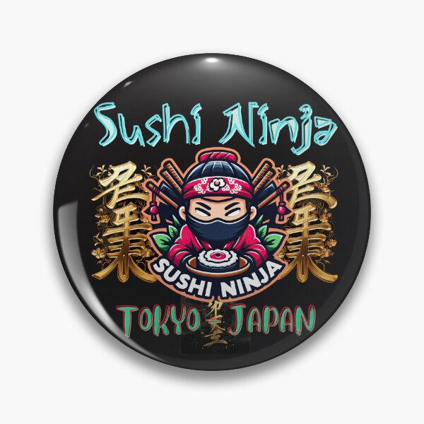 Item preview, Sushi Ninja 1 out of a collection of 3 (First Original Design) designed and sold by 3 CITIES.