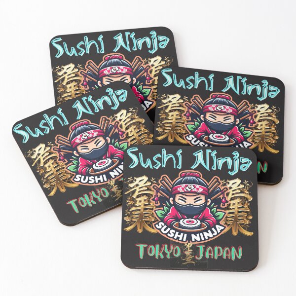 Item preview, Sushi Ninja 1 out of a collection of 3 (First Original Design) designed and sold by 3 CITIES.