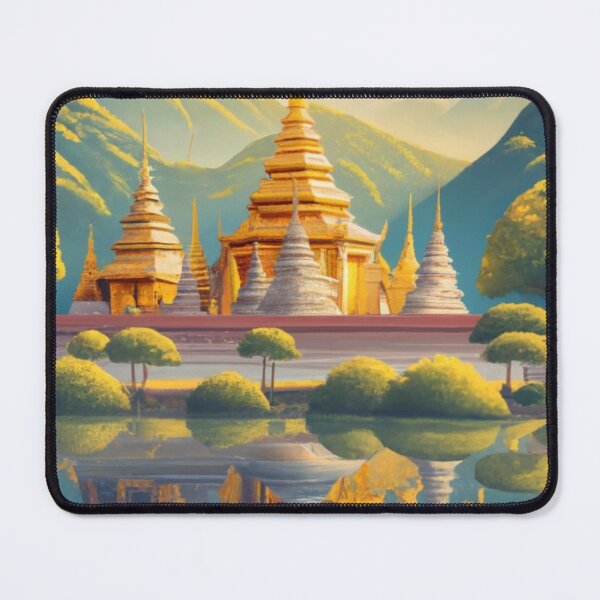 Item preview, Chiang Mai Golden Temple designed and sold by ArtsDestination.