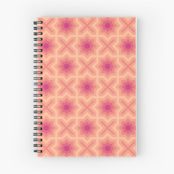 Item preview, Pinky Arrow Peach Fuzz Abstract Star Pattern designed and sold by PatternSalad.