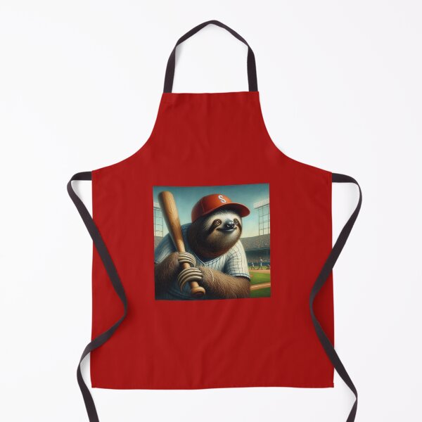 Item preview, Sloth Baseball Player designed and sold by CrankyOldDude.
