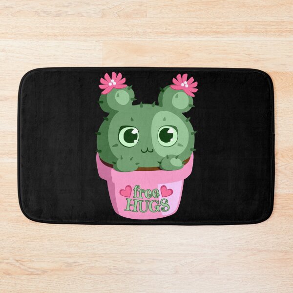 Item preview, Free Hugs Cute Cactus designed and sold by SeledineArt.