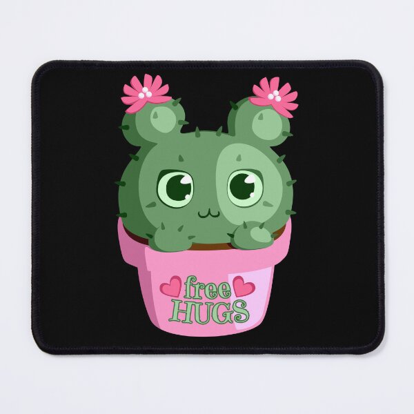 Item preview, Free Hugs Cute Cactus designed and sold by SeledineArt.