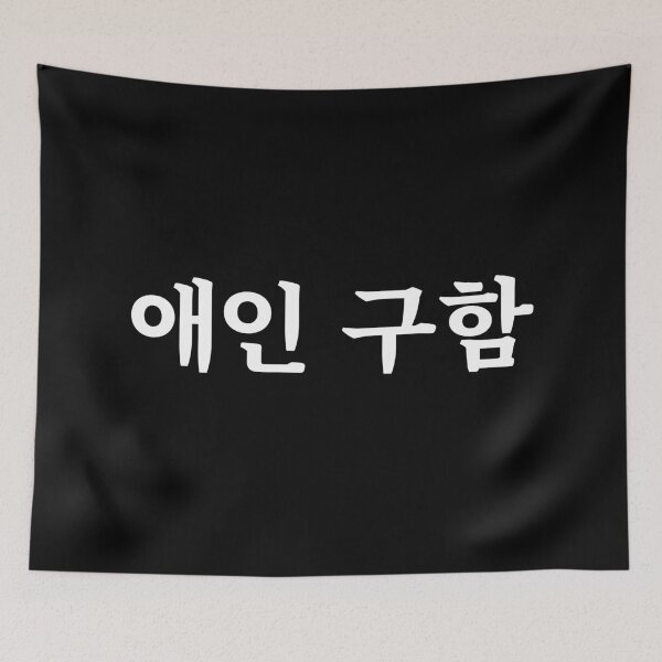 Item preview, Looking for a boyfriend/girlfriend 애인 구함 ae-in gu-hamㅣKorean Language (Hangul) designed and sold by 82AIM.