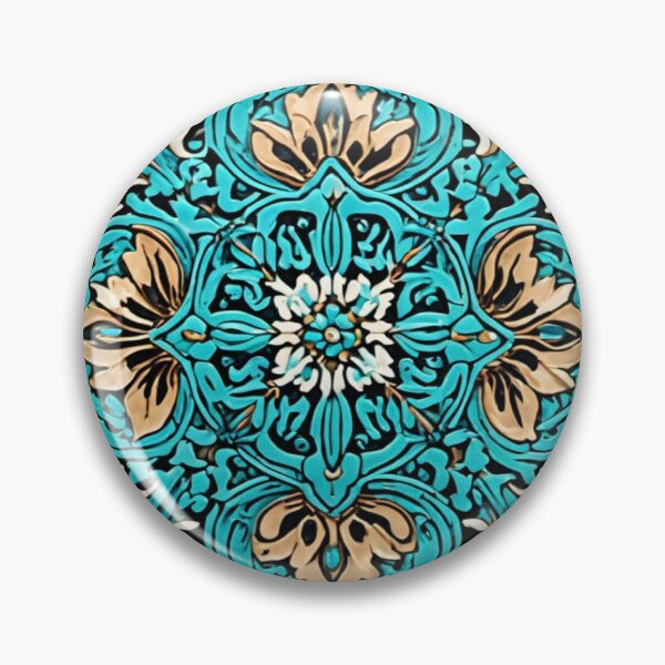 Item preview, Turquoise Tile designed and sold by LittleSparrow12.