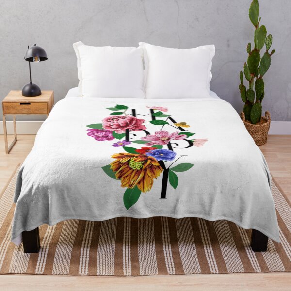 Item preview, Happy decorated with floral and leaves designed and sold by Tanatvee.